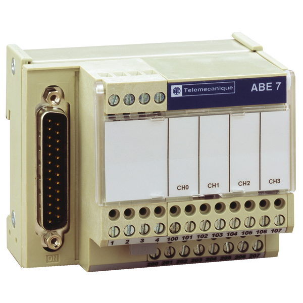ABE7CPA412 New Modicon Connection Sub-base for Analogue Channels